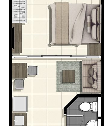 1 bedroom condo for sale at Notting Hill Bearing Sukhumvit 107. 27 sqm unit in Bangkok. Contact BACH Bangkok for more information.