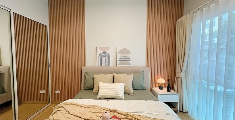 1 bedroom condo for sale at A Space Sukhumvit 77. 45 sqm unit in Bangkok. Contact BACH Bangkok for more information.