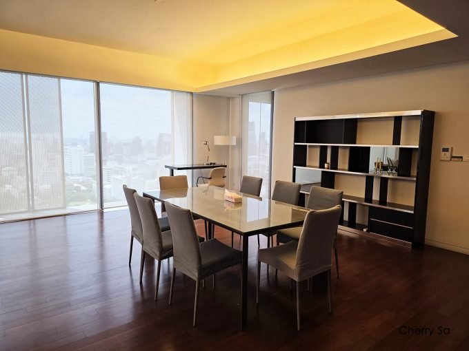 2 bedroom condo for rent at Hansar Rajdamri. 175 sqm unit in Bangkok. Contact BACH Bangkok for more information.