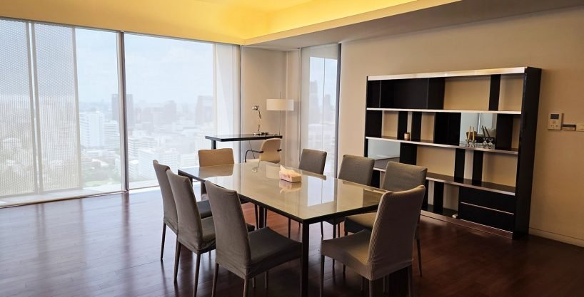 2 bedroom condo for rent at Hansar Rajdamri. 175 sqm unit in Bangkok. Contact BACH Bangkok for more information.