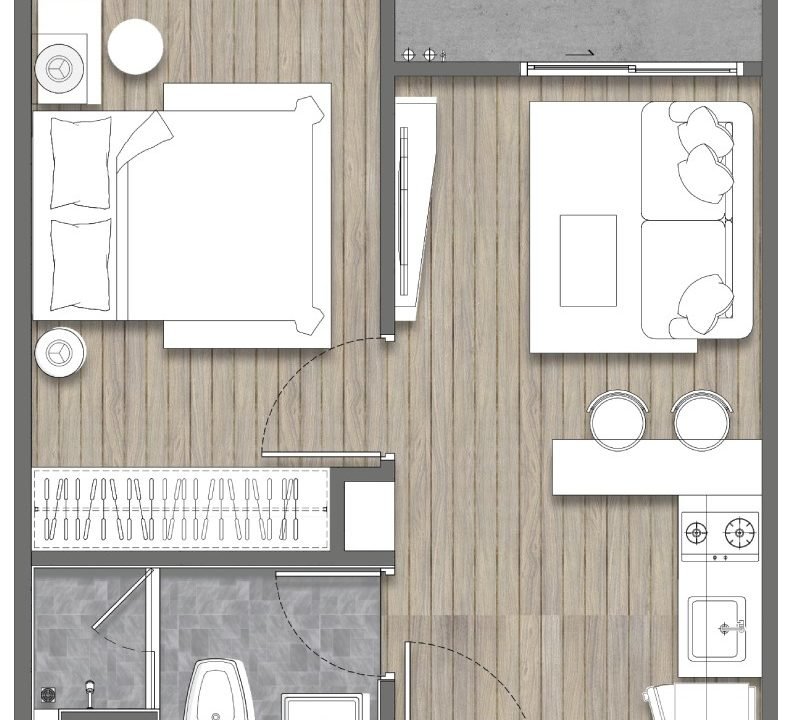 Condo for Sale at Zelle Rattanathibet Near Phra Nang Klao Bridge | BACH Bangkok