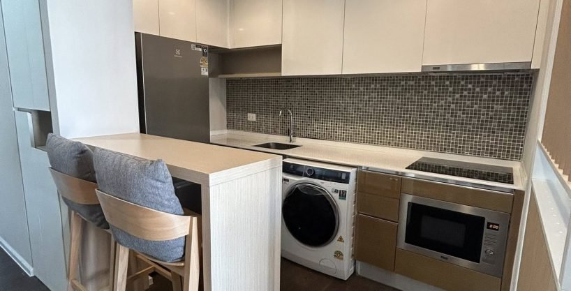 2 bedroom condo for rent at The Saint Residences. 57 sqm unit in Bangkok. Contact BACH Bangkok for more information.