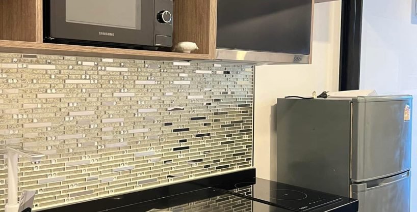 1 bedroom condo for rent at CYBIQ Ratchada 32. 25 sqm unit in Bangkok. Contact BACH Bangkok for more information.