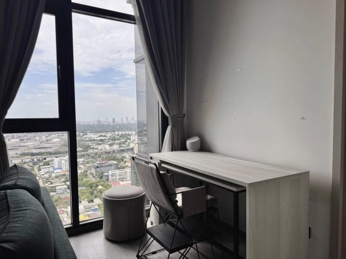 1 bedroom condo for rent at The Line sukhumvit 101. 32 sqm unit in Bangkok. Contact BACH Bangkok for more information.