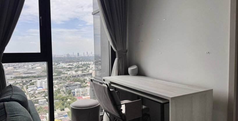 1 bedroom condo for rent at The Line sukhumvit 101. 32 sqm unit in Bangkok. Contact BACH Bangkok for more information.