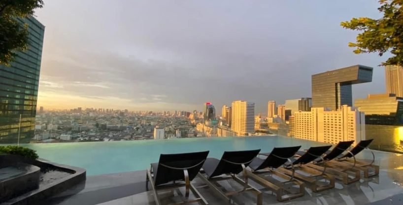 2 bedroom condo for rent at KnightsBridge Space Rama 9. 44 sqm unit in Bangkok. Contact BACH Bangkok for more information.