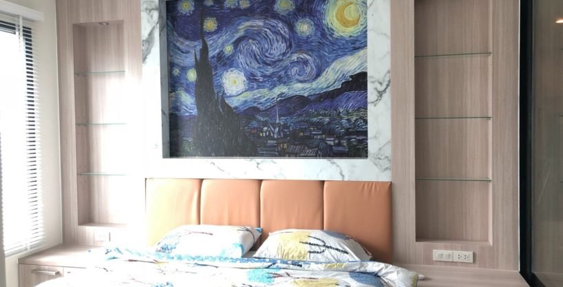 1 bedroom condo for rent at Life Asoke. 35 sqm unit in Bangkok. Contact BACH Bangkok for more information.