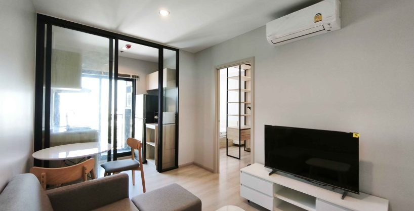 1 bedroom condo for rent at NUE Noble Srinakarin Lasalle. 30 sqm unit in Bangkok. Contact BACH Bangkok for more information.
