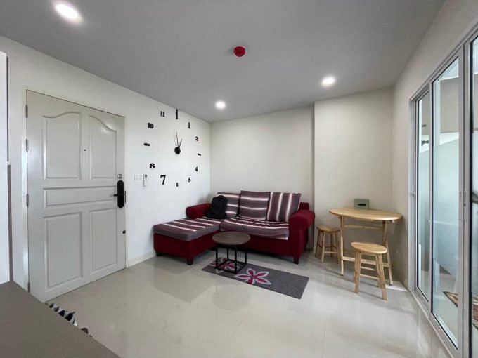 1 bedroom condo for rent at SJ Residence Bangwaek 63. 29 sqm unit in Bangkok. Contact BACH Bangkok for more information.