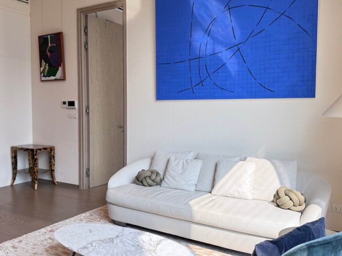 1 bedroom condo for rent at Scope Langsuan. 84 sqm unit in Bangkok. Contact BACH Bangkok for more information.