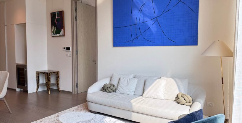 1 bedroom condo for rent at Scope Langsuan. 84 sqm unit in Bangkok. Contact BACH Bangkok for more information.