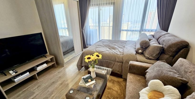 1 bedroom condo for rent at The Tree Pattanakarn - Ekkamai. 24 sqm unit in Bangkok. Contact BACH Bangkok for more information.