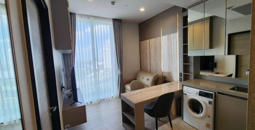 1 bedroom condo for rent at The Crest Park Residences. 35 sqm unit in Bangkok. Contact BACH Bangkok for more information.