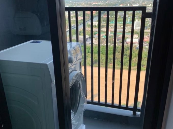 1 bedroom condo for rent at The Origin Ram 209 Interchange. 26 sqm unit in Bangkok. Contact BACH Bangkok for more information.