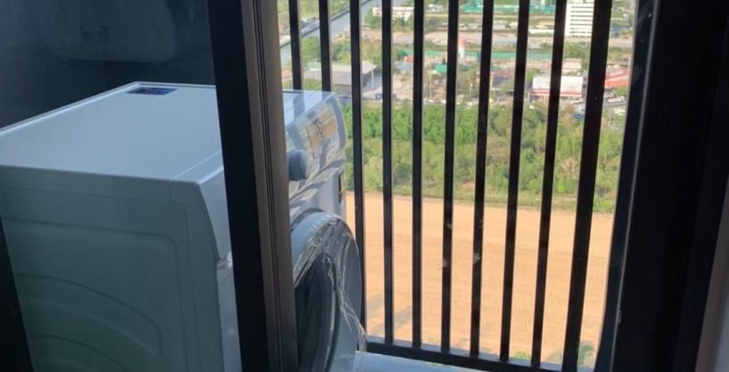 1 bedroom condo for rent at The Origin Ram 209 Interchange. 26 sqm unit in Bangkok. Contact BACH Bangkok for more information.