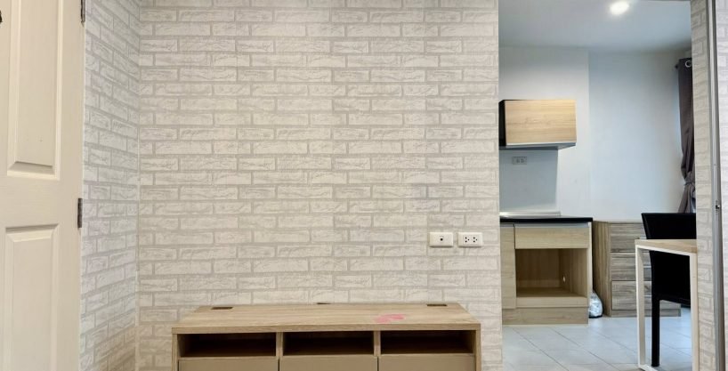 1 bedroom condo for rent at The Niche Id Serithai. 28 sqm unit in Bangkok. Contact BACH Bangkok for more information.