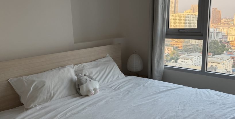 1 bedroom condo for rent at Niche MONO Ramkhamhaeng. 31 sqm unit in Bangkok. Contact BACH Bangkok for more information.