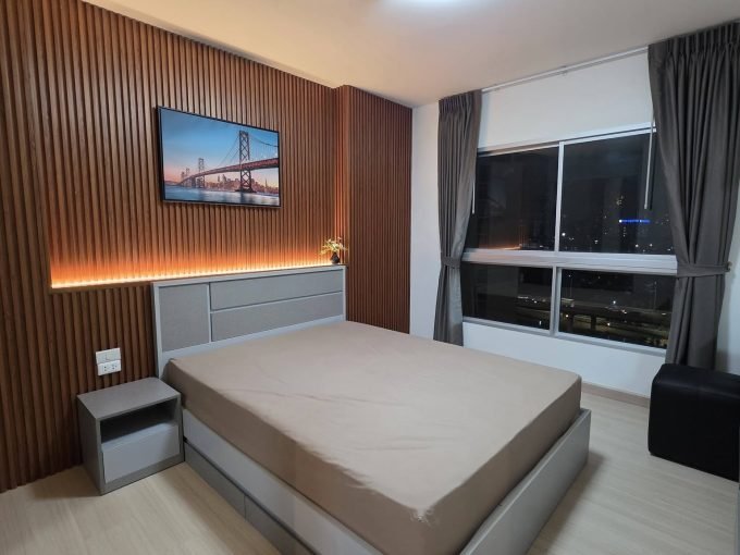 1 bedroom condo for rent at Supalai Veranda Rama 9. 35 sqm unit in Bangkok. Contact BACH Bangkok for more information.