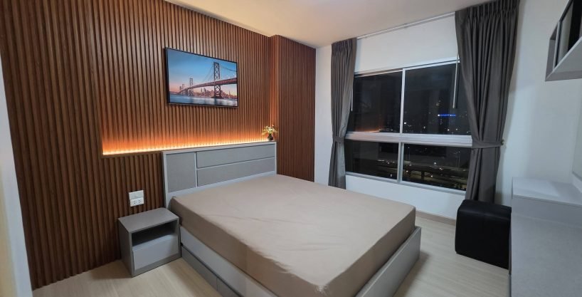 1 bedroom condo for rent at Supalai Veranda Rama 9. 35 sqm unit in Bangkok. Contact BACH Bangkok for more information.