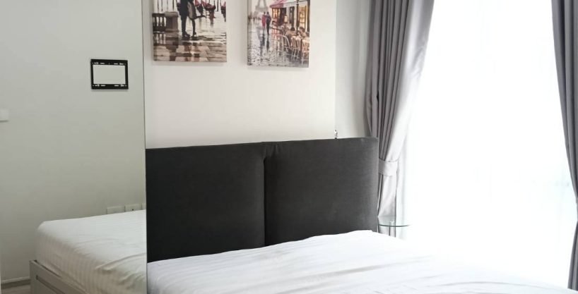 1 bedroom condo for rent at Centric Huai Khwang Station. 31 sqm unit in Bangkok. Contact BACH Bangkok for more information.