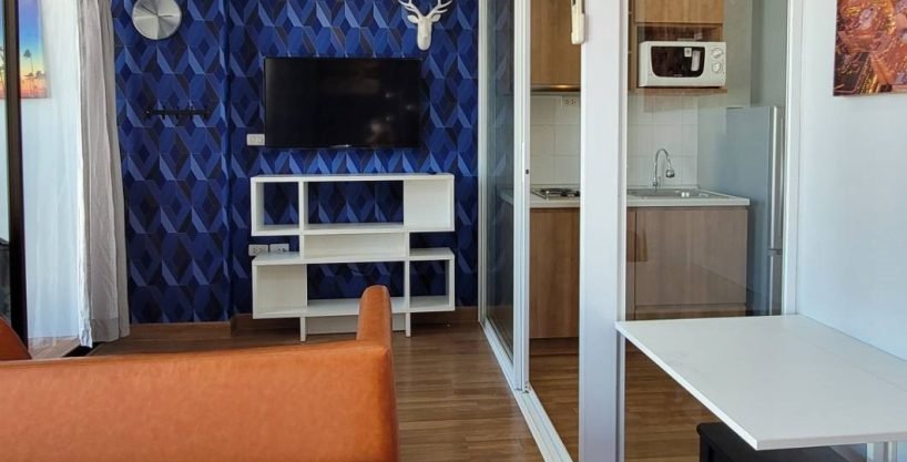 1 bedroom condo for rent at Ideo Mix Sukhumvit 103. 24 sqm unit in Bangkok. Contact BACH Bangkok for more information.