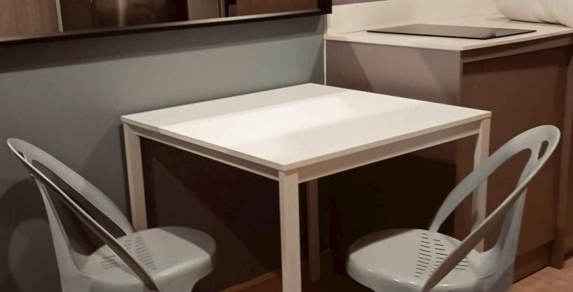 1 bedroom condo for rent at Whizdom Connect Sukhumvit. 27 sqm unit in Bangkok. Contact BACH Bangkok for more information.