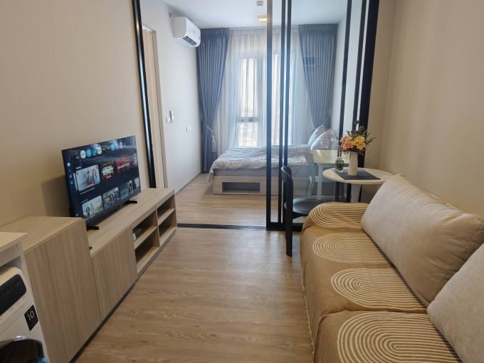 1 bedroom condo for rent at Plum Condo New West. 27.4 sqm unit in Bangkok. Contact BACH Bangkok for more information.