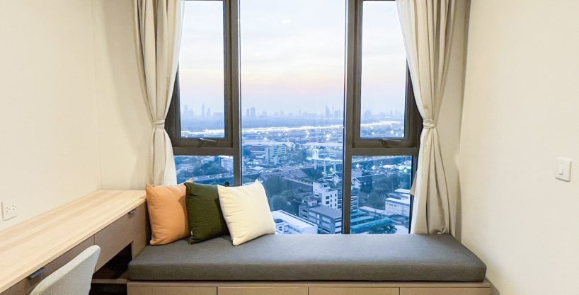 1 bedroom condo for rent at Aspire Rama 4. 35 sqm unit in Bangkok. Contact BACH Bangkok for more information.