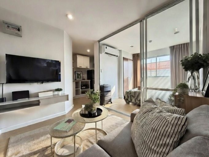 1 bedroom condo for rent at Lumpini Condo Town Raminthra - Latplakhao 2. 26 sqm unit in Bangkok. Contact BACH Bangkok for more information.