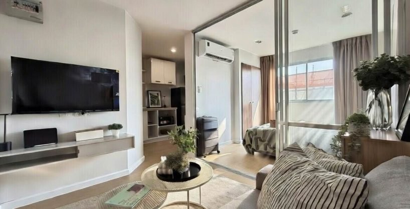 1 bedroom condo for rent at Lumpini Condo Town Raminthra - Latplakhao 2. 26 sqm unit in Bangkok. Contact BACH Bangkok for more information.