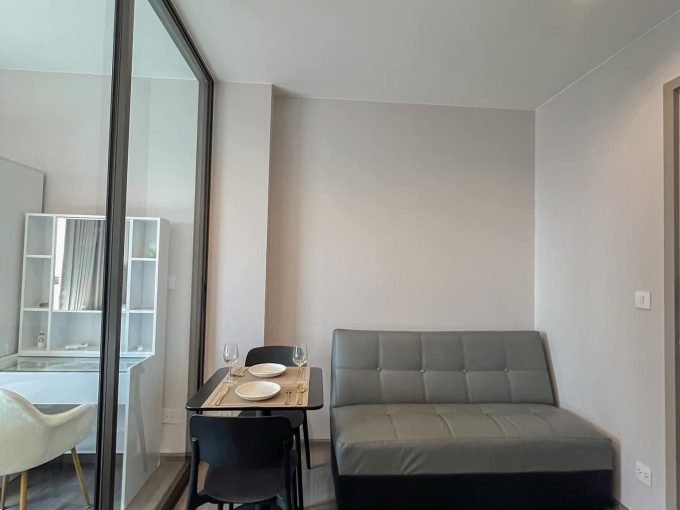 1 bedroom condo for rent at The Politan Aqua. 25 sqm unit in Bangkok. Contact BACH Bangkok for more information.