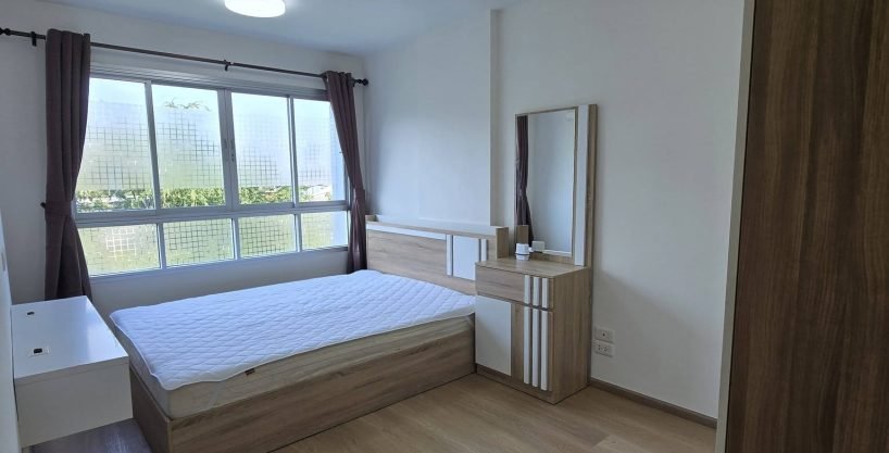 1 bedroom condo for rent at Elio Sukhumvit 64. 30.45 sqm unit in Bangkok. Contact BACH Bangkok for more information.