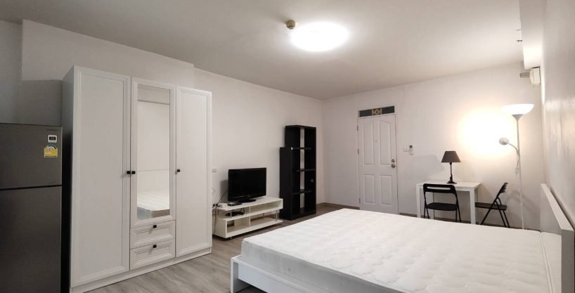 Studio condo for rent at City Home Sukhumvit. 28 sqm unit in Bangkok. Contact BACH Bangkok for more information.