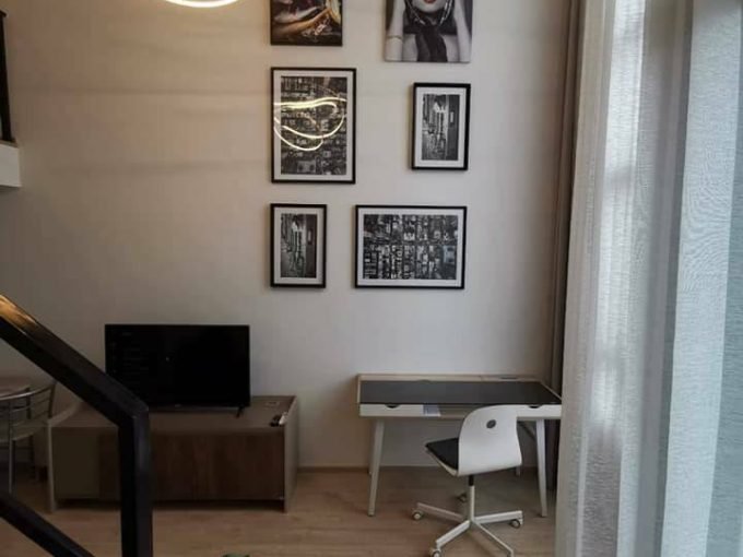 1 bedroom condo for rent at Ideo New Rama 9. 30 sqm unit in Bangkok. Contact BACH Bangkok for more information.