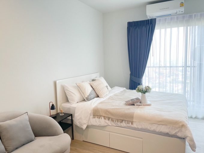 1 bedroom condo for rent at Metro Sky Wutthakat. 25.39 sqm unit in Bangkok. Contact BACH Bangkok for more information.