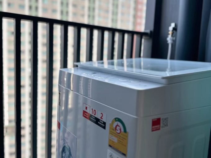 Studio condo for rent at The Rich Rama 9 - Srinakarin. 27 sqm unit in Bangkok. Contact BACH Bangkok for more information.