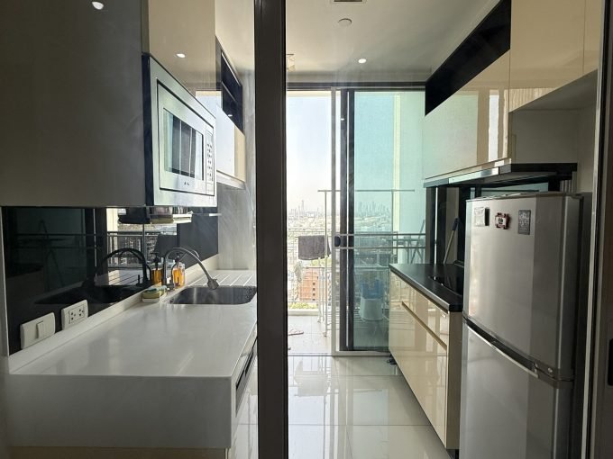 1 bedroom condo for rent at The Room Sukhumvit 62. 45 sqm unit in Bangkok. Contact BACH Bangkok for more information.