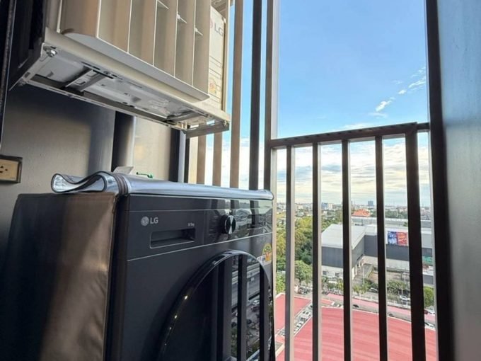 1 bedroom condo for rent at Origin Plug & Play Srinakarin. 27 sqm unit in Bangkok. Contact BACH Bangkok for more information.