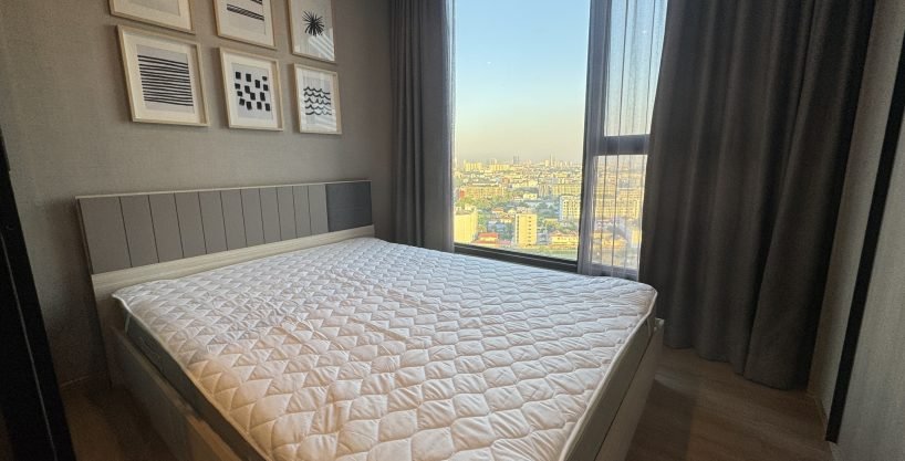 1 bedroom condo for rent at Ideo Mobi Sukhumvit East Point. 26 sqm unit in Bangkok. Contact BACH Bangkok for more information.