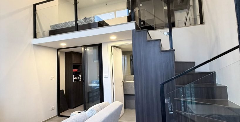 1 bedroom condo for rent at The Origin Plug & Play Ramintra. 30 sqm unit in Bangkok. Contact BACH Bangkok for more information.