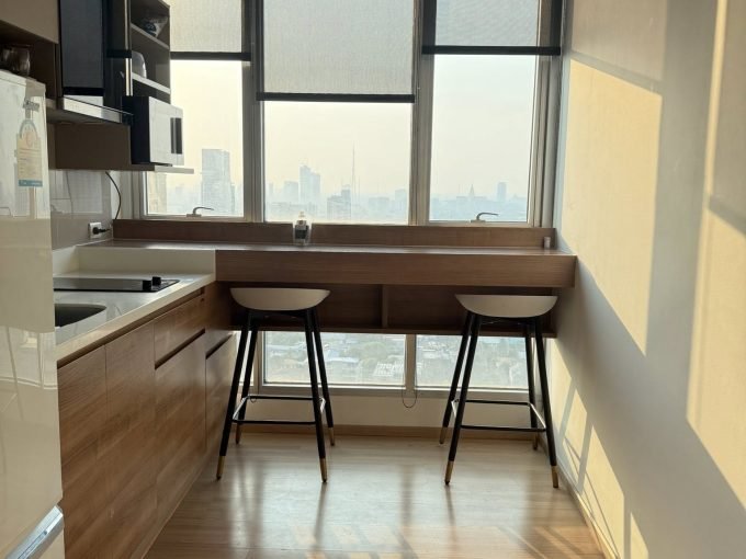 1 bedroom condo for rent at Rhythm Phahon-Ari. 35 sqm unit in Bangkok. Contact BACH Bangkok for more information.