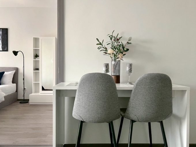 1 bedroom condo for rent at Rich Point @ BTS Wutthakat. 30 sqm unit in Bangkok. Contact BACH Bangkok for more information.