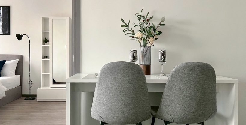 1 bedroom condo for rent at Rich Point @ BTS Wutthakat. 30 sqm unit in Bangkok. Contact BACH Bangkok for more information.