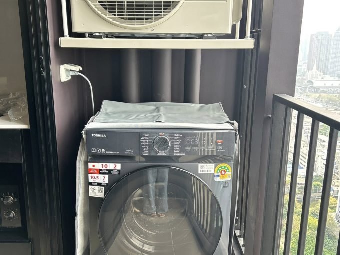 1 bedroom condo for rent at Nue District R9. 30.79 sqm unit in Bangkok. Contact BACH Bangkok for more information.