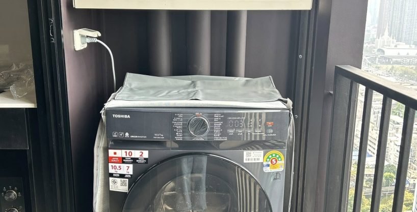 1 bedroom condo for rent at Nue District R9. 30.79 sqm unit in Bangkok. Contact BACH Bangkok for more information.