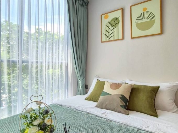 1 bedroom condo for rent at Atmoz Tropicana Bangna. 29 sqm unit in Bangkok. Contact BACH Bangkok for more information.