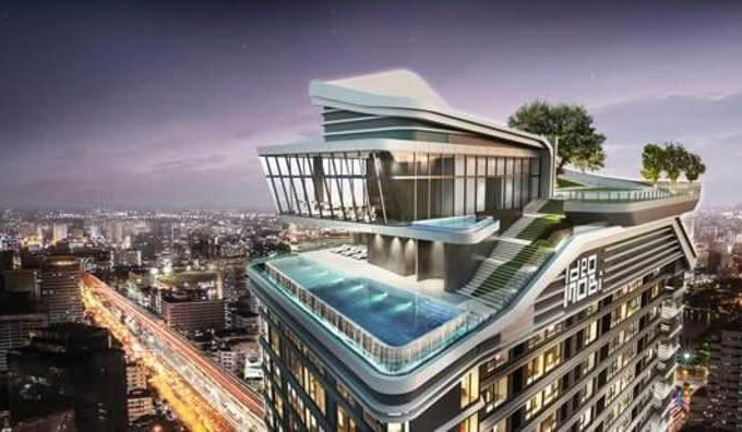 2 bedroom condo for rent at Ideo Mobi Sukhumvit 66. 81 sqm unit in Bangkok. Contact BACH Bangkok for more information.