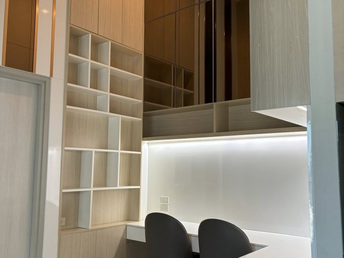 2 bedroom condo for rent at Noble Revolve Ratchada. 52 sqm unit in Bangkok. Contact BACH Bangkok for more information.