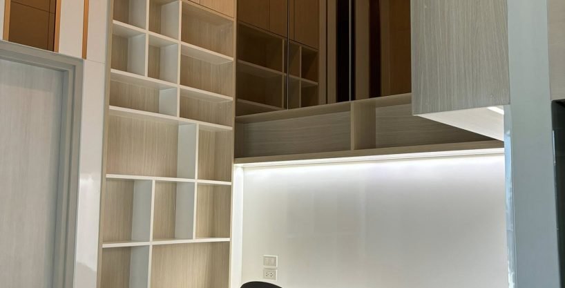 2 bedroom condo for rent at Noble Revolve Ratchada. 52 sqm unit in Bangkok. Contact BACH Bangkok for more information.