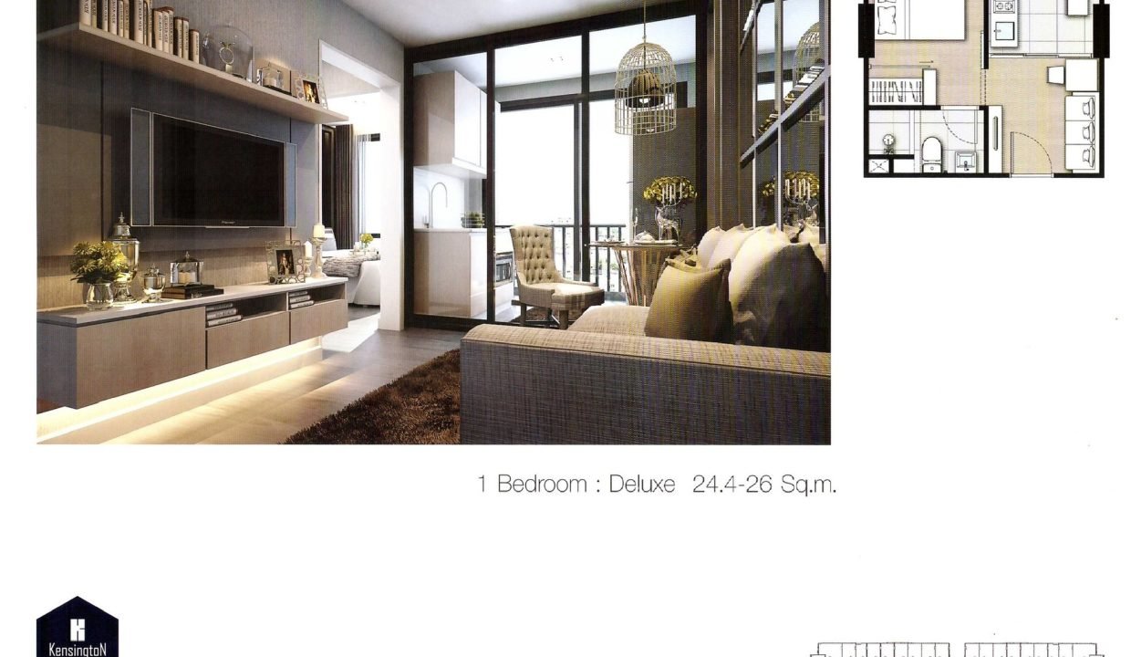 Condo for Rent at Kensington Kaset Campus Near Bang Bua BTS | BACH Bangkok